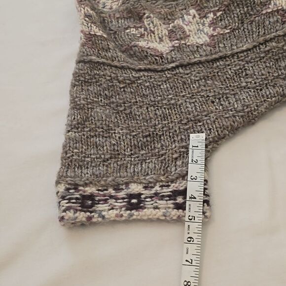 Free People Sweater Kimono Wrap Luxe Knit Long Cardigan Short Sleeve Sz XS - Picture 8 of 10